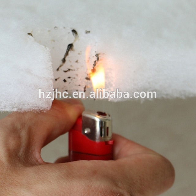 Wholesale Thermal Bonding Nonwoven Fireproof Fabric Fireproof Non-glue Cotton Wadding