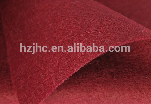 Colorful polyester heat transfer printing nonwoven felt fabric