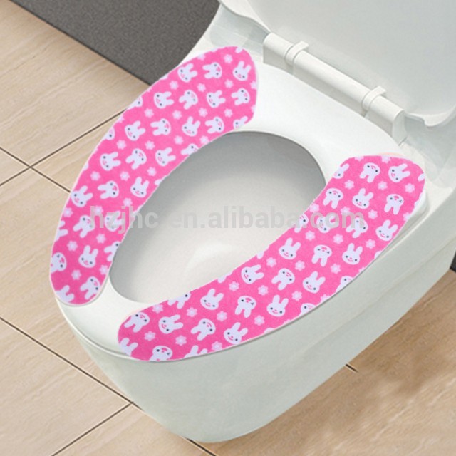 OEM/ODM China Sample Hepa Filter Price - Custom Sticky Portable Felt Fabric Toilet Seat Cover Pads – Jinhaocheng