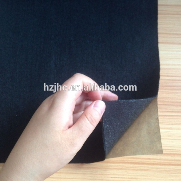 Make-to-order needle punched non woven fabric with self adhesive