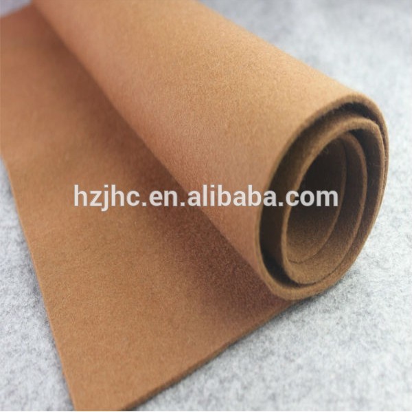 Needle punch polyester felt pad fabric for rug