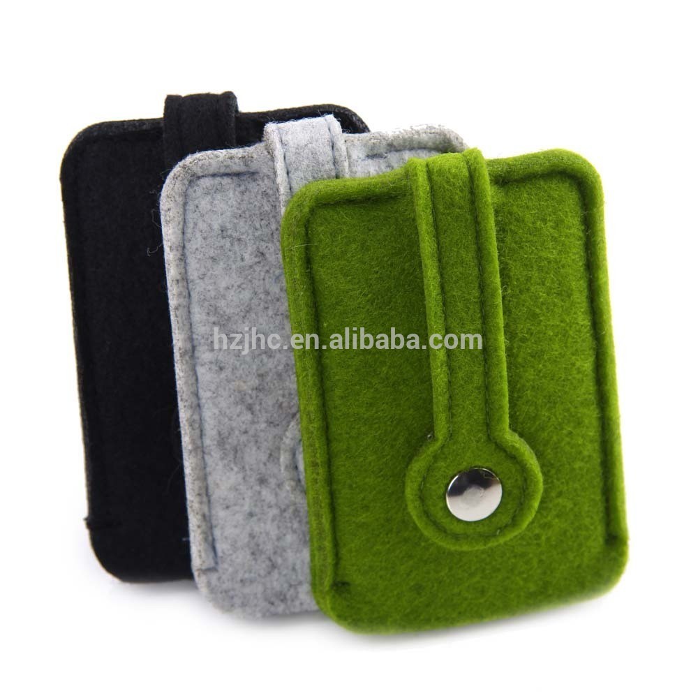 Cheap custom promotion polyester handmade felt case / pouch / bags suppliers