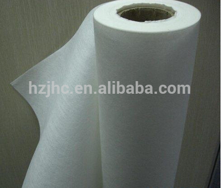 100% Polyester mirah non woven sekring interlining kain nggulung wholesale
