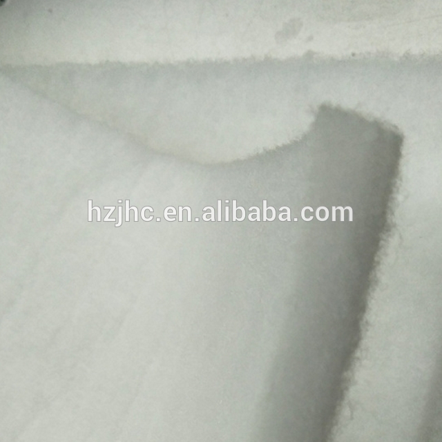 Wholesale Non-woven Fireproof Fabric Fireproof Non-glue Cotton Batting With Thermal Bonding