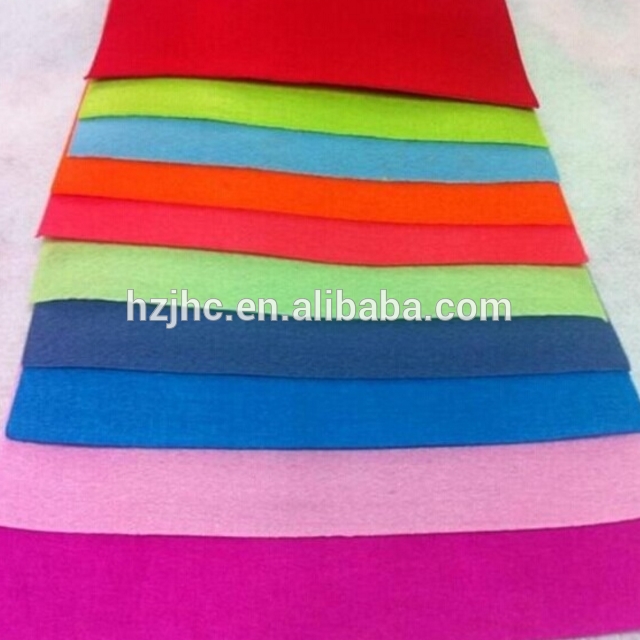 Customized Colour Handmade DIY Use Needle Punched Felt Non woven Fabric