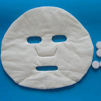 tecido máscara facial non tecidos desbotables 100% viscosa spunlace