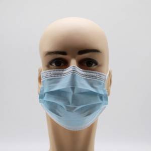 Masque facial jetable en stock de masque facial à 3 épaisseurs |  JINHAOCHENG