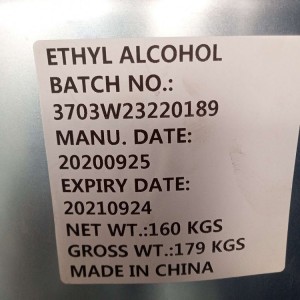 Ethyl alcohol 96% 99% and  IPA 99%