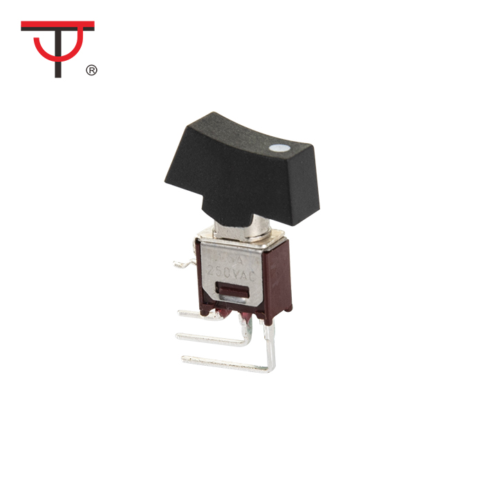 Factory Cheap Hot Momentary Switch - Sub-Miniature Rocker And Lever Handle Switch SRLS-102-C4B – Jietong