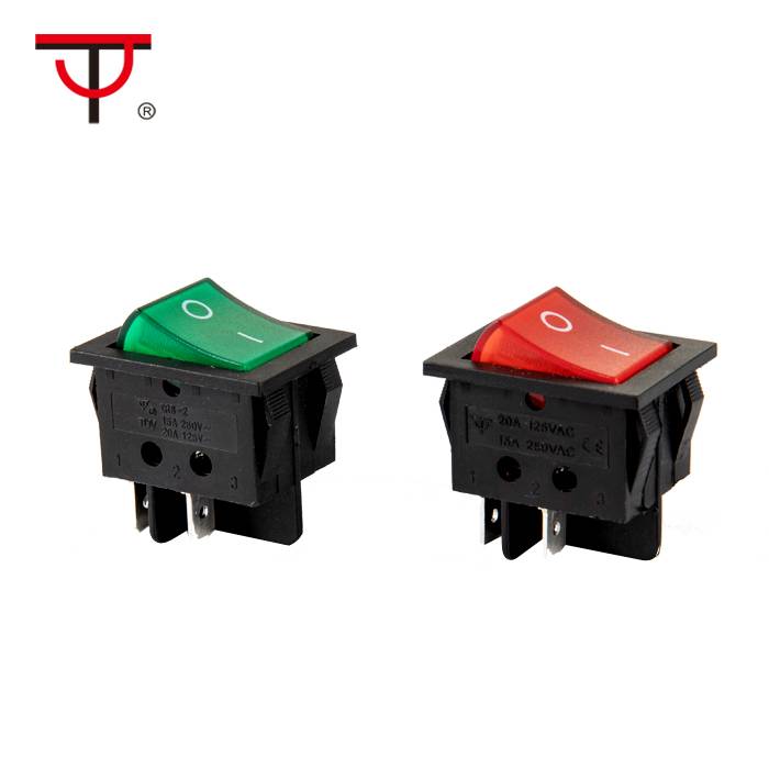 Low price for Three Position Rocker Switch - Double-poles Rocker Switch IRS-201-3C – Jietong