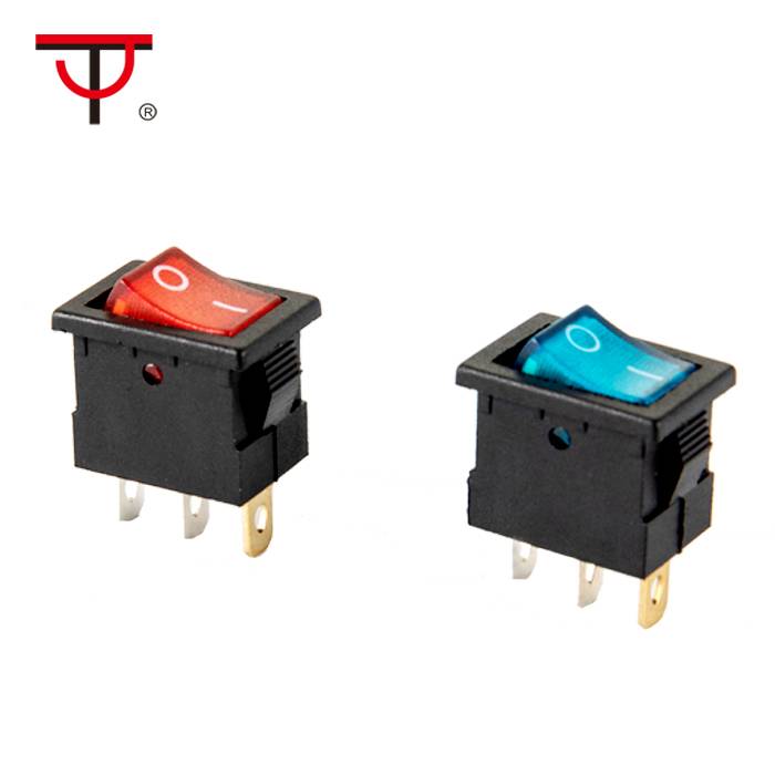 Manufacturing Companies for Rocker Switch Cap - Miniature Rocker Switch MIRS-101-2 – Jietong