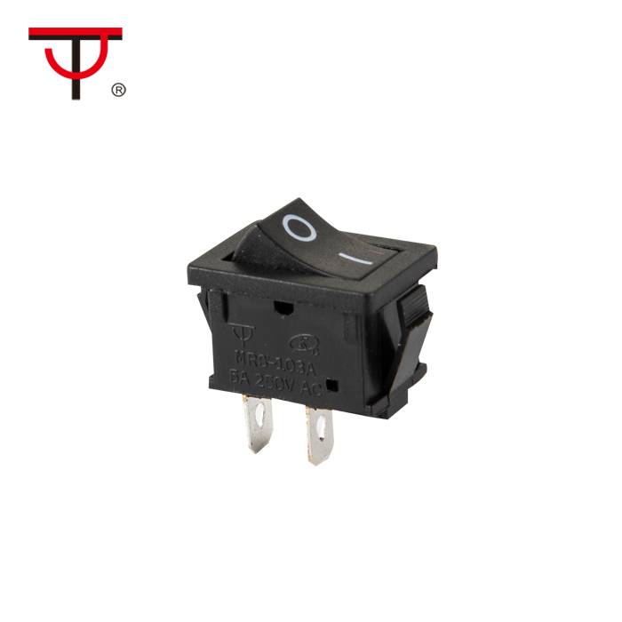 Manufactur standard Rocker Switch With Red Button - Miniature Rocker Switch  MRS-101A-4 – Jietong