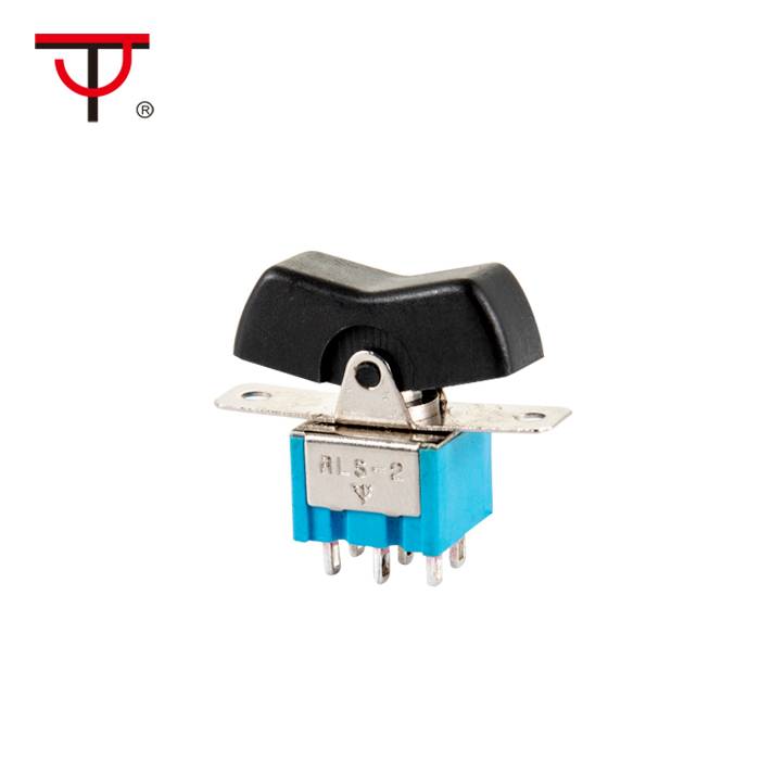 Chinese Professional Push Lock Switch - Miniature Rocker and Lever Handle Switch RLS-202-C1 – Jietong