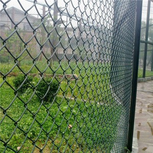 PVC COATED CHAIN LINK FENCE