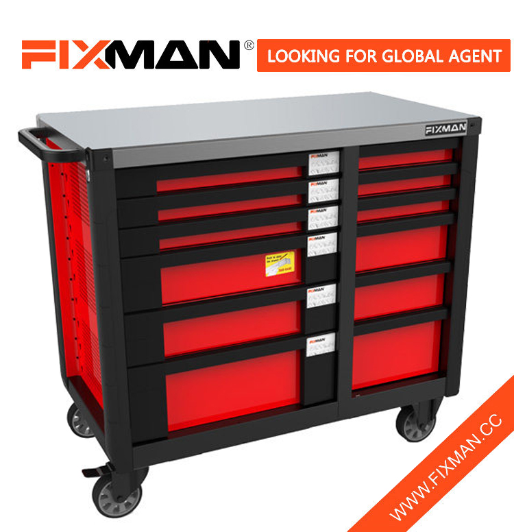 China Fixman 12 Drawer Heavy Duty Tool Chest Metal Mobile