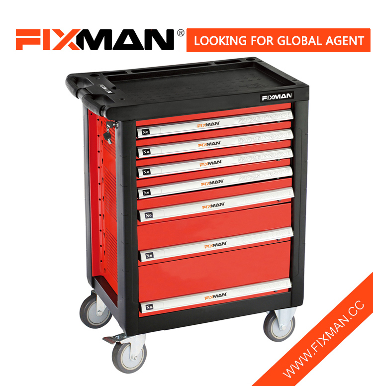 China High Definition W1 Roller Cabinet Fixman 7 Drawer Truck