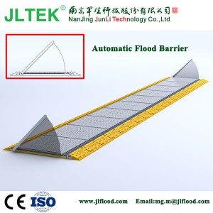 Surface installation type light duty automatic flood barrier Hm4d-0006D