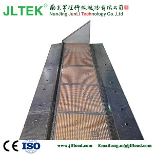 Surface type Automatic flood barrier for Metro