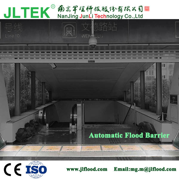 Surface installation type light duty automatic flood barrier Hm4d-0006D Featured Image