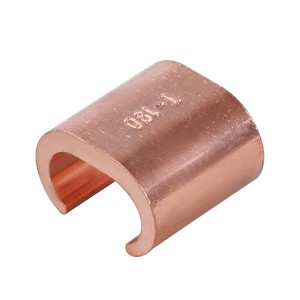 C type copper connecting clamp