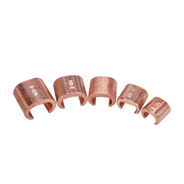 Hot sale Suction Connecting Tube - C type copper connecting clamp – Jinmao detail pictures
