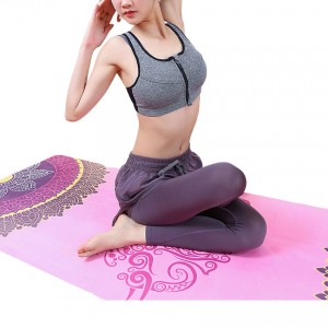 Jointop Eco-friendly Material Professional Suede Rubber Exercise Yoga Mat