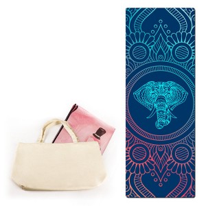 Suede+Rubber Yoga Mat