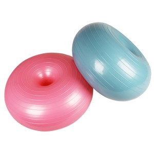 Explosion-proof 65cm Stock Pink Thickened PVC Mini Yoga Half Balance Ball