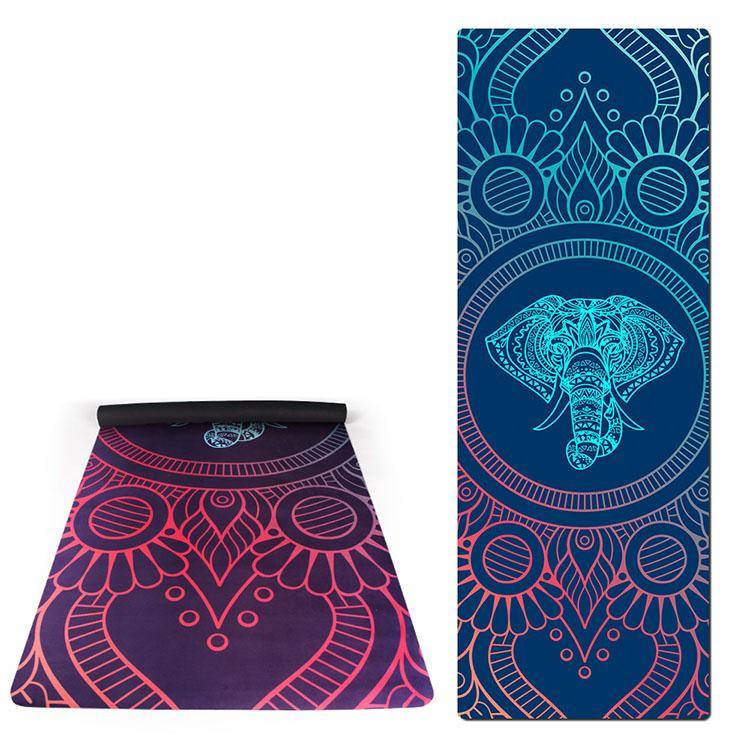 Custom print suede rubber yoga mat 3 Featured Image