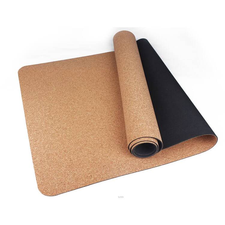 Cork rubber mat yoga mat made from 100% natural materials Featured Image