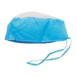 Non Woven Doctor Cap with Tie-on