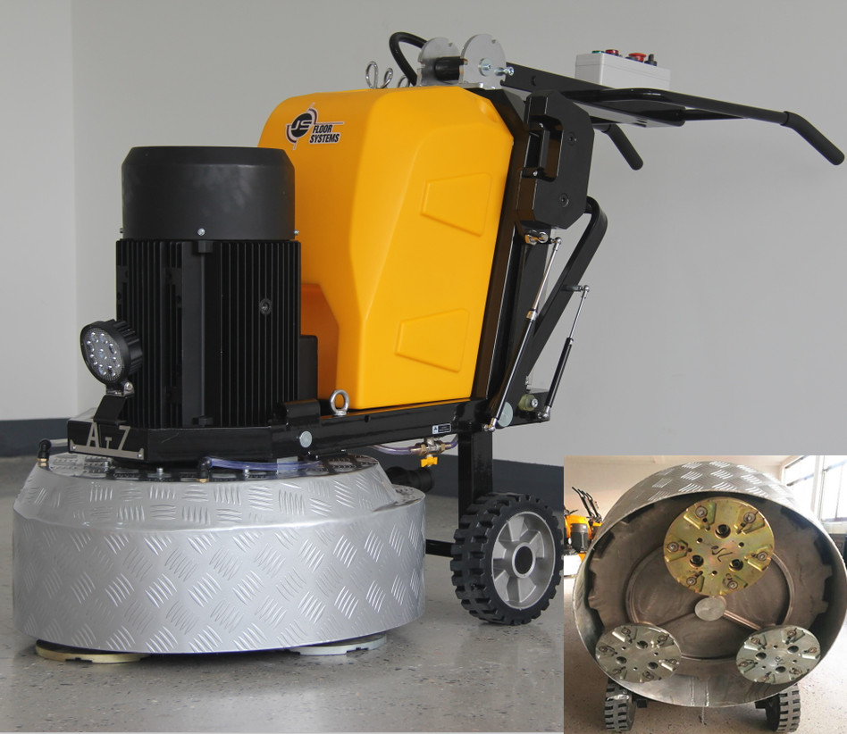 Frequency control concrete floor grinding machine epoxy grinder