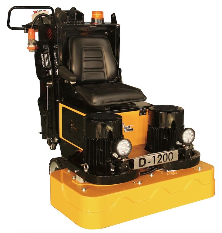 D1200 ride on floor polishing machine, wet and dry concrete floor grinder for sale