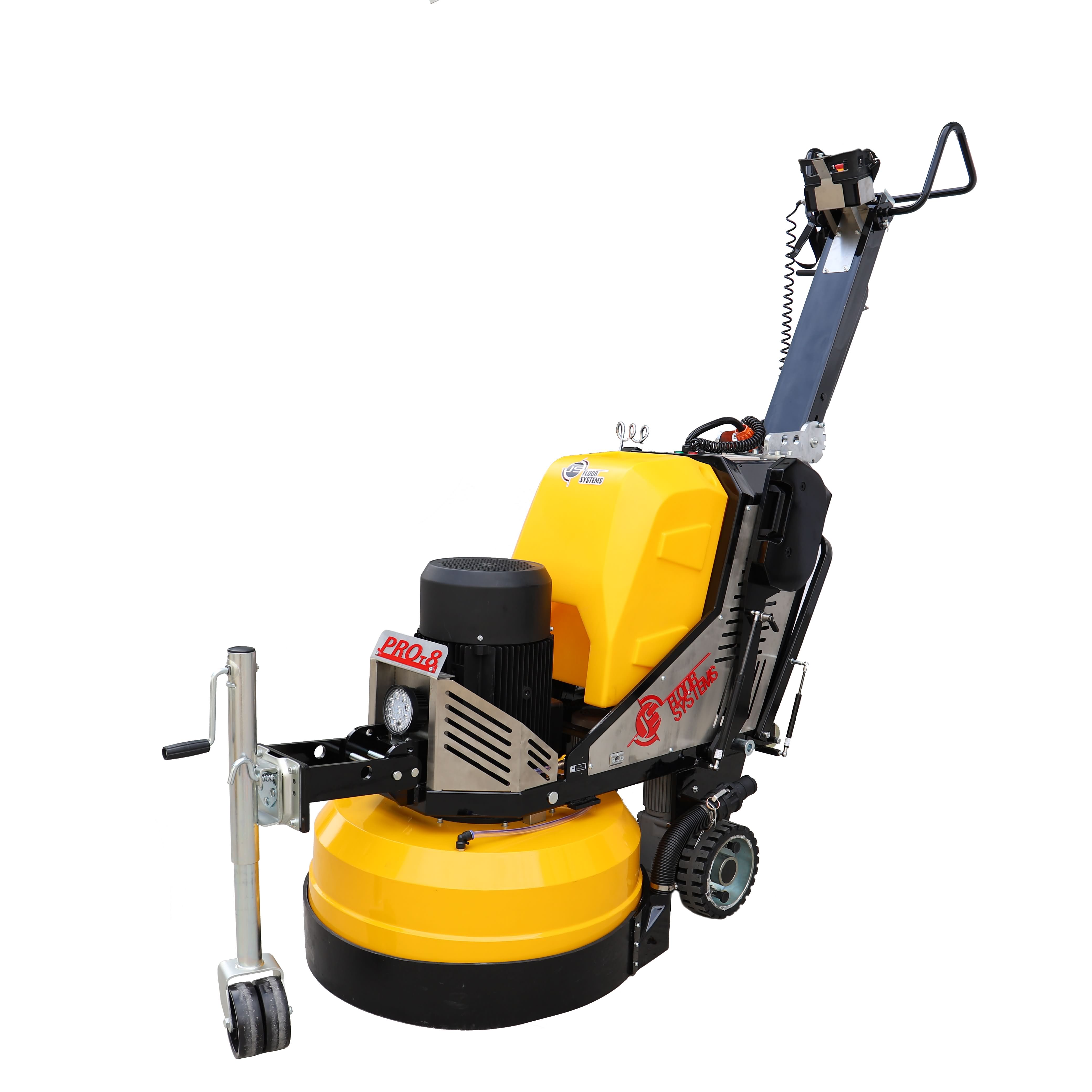 self propelled concrete marble floor polisher
