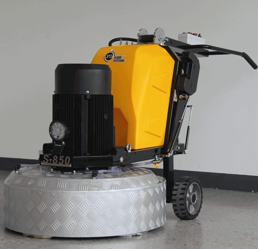 gear driven planetary concrete grinder floor polisher