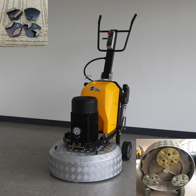 coating removal floor grinder