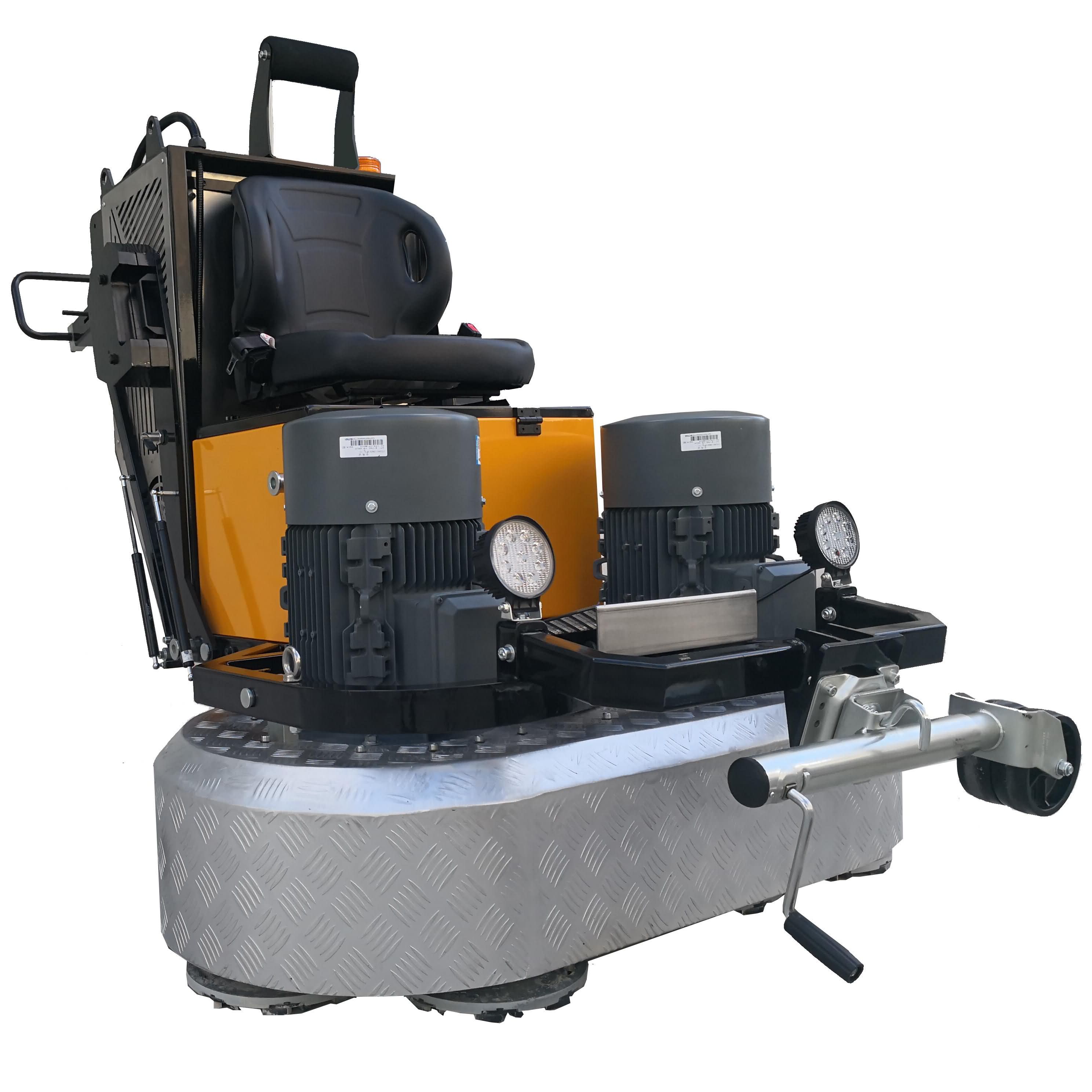 D1400 Model 0-1800rpm Double Planetary Ride on Concrete Floor Grinding Machine