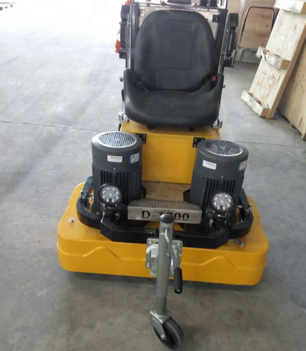 Ride on concrete marble grinder for big area grinding polishing