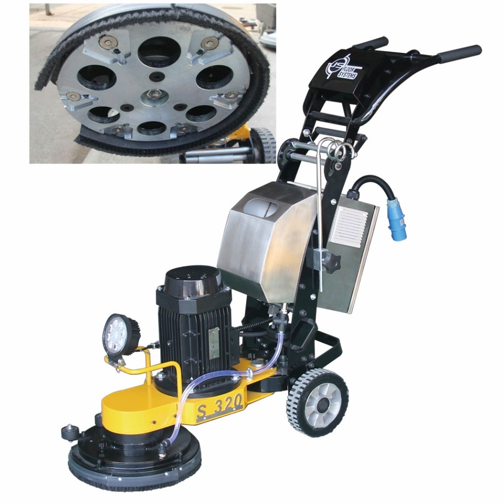 S320 Concrete Floor Edge Grinder and Polisher – The Edge Grinding Machine