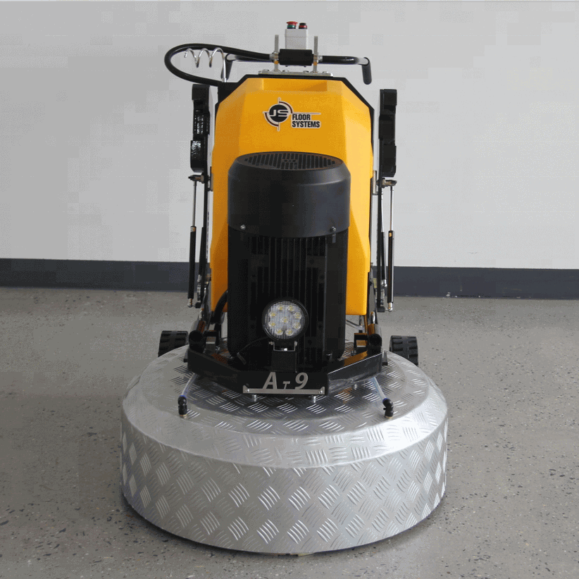 A9 Concrete Polisher Epoxy Floor Grinder 3 Heads Floor Grinding Machine