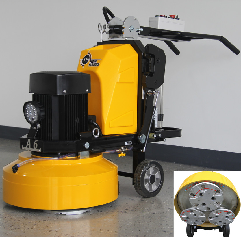 A6 Planetary 7.5HP Planetary Concrete Grinder