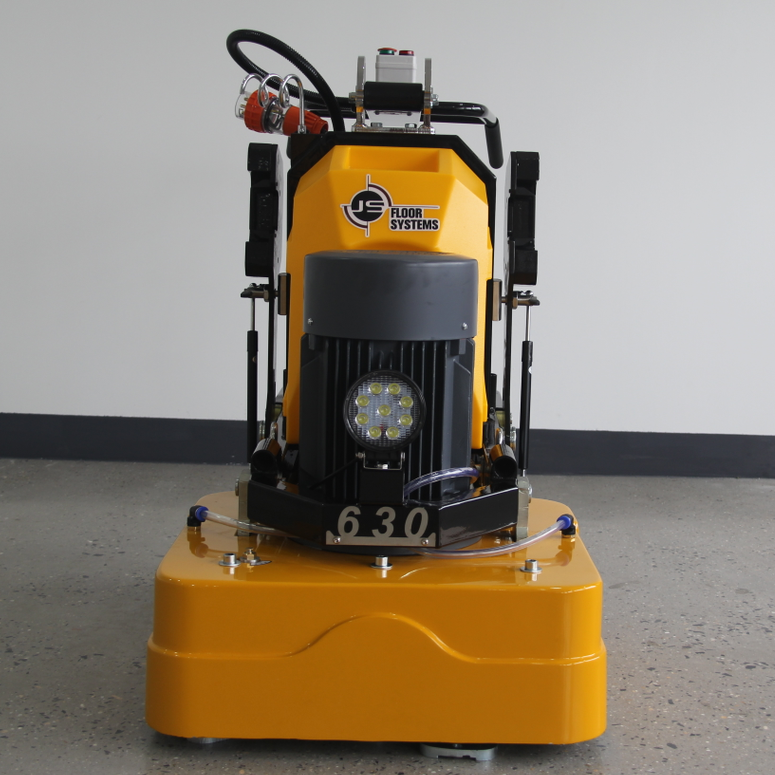 10HP motor floor concrete grinder with gear drive