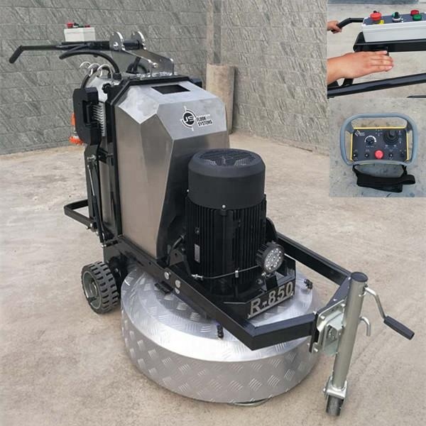 self propelled concrete grinder with remote control