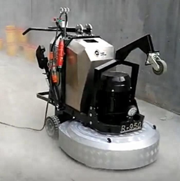 big area concrete prep burnisher self propelled grinder with remote control
