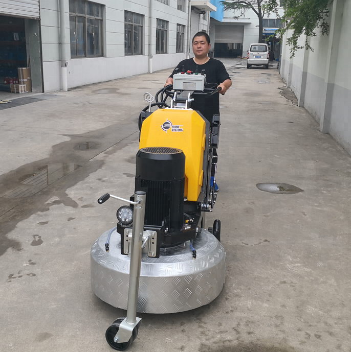 Self Propelled Concrete Marble Terrazzo Floor Grinder with wire control
