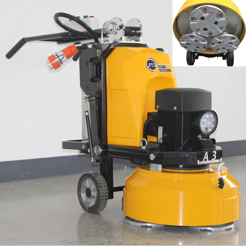 Direct cement floor grinder for small portable concrete grinding machine manufacturers