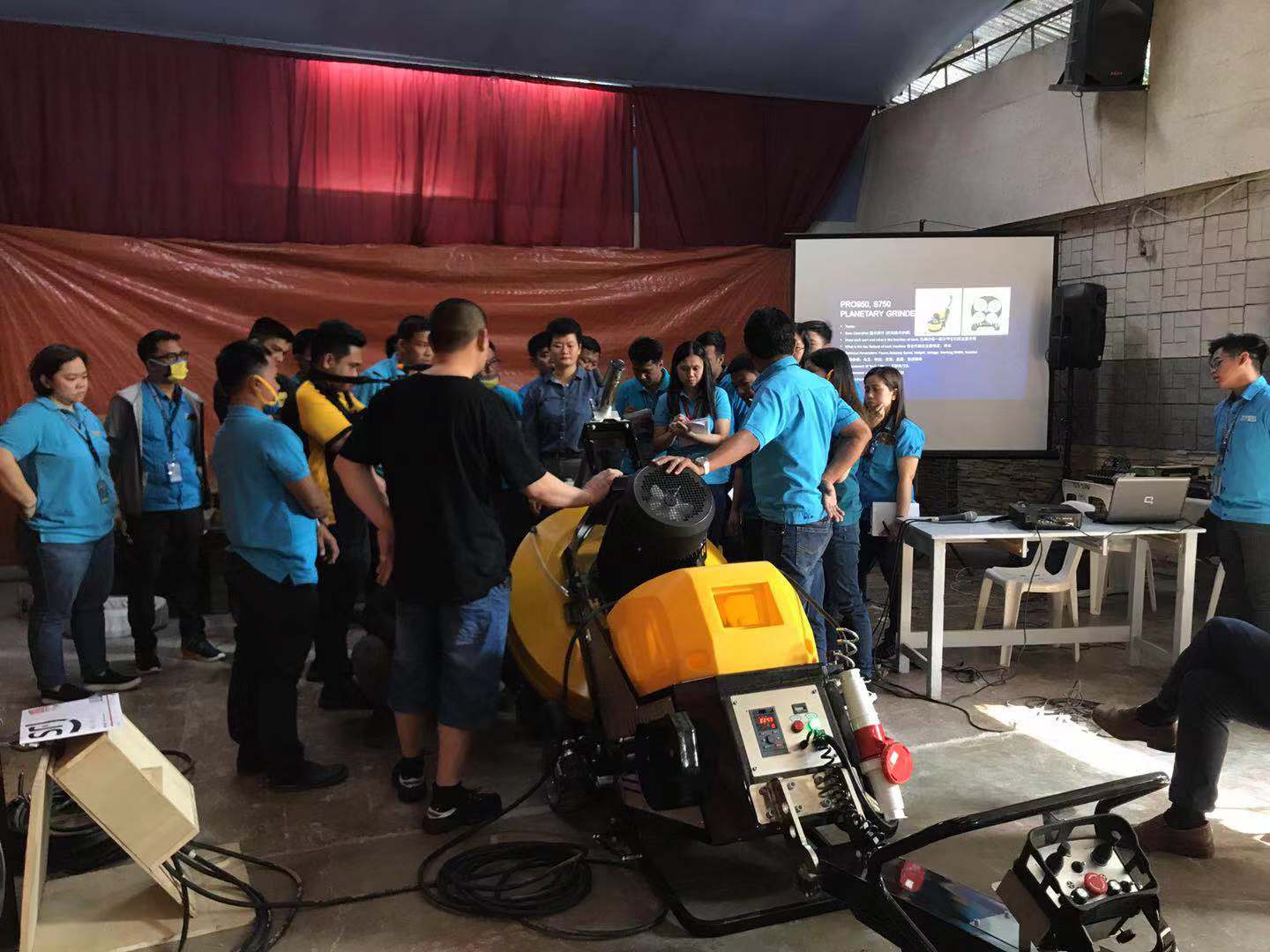 We have technical made traning in Philippines from 11th March 2019