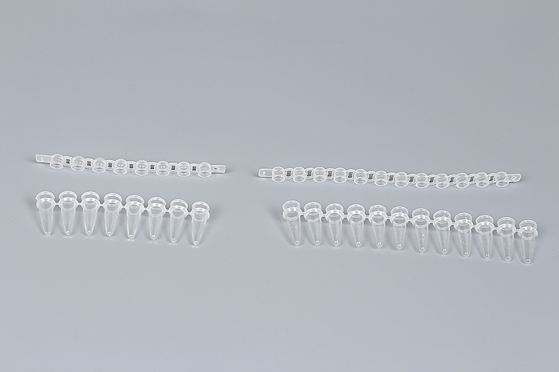 연구소 PCR 튜브 0.2 ㎖ 8 개 스트립 돔형 캡 이미지 추천