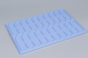 Lab Plastic Microscope Glass Slide Tray For 20pcs Slides