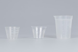 Orvosi egyszer használatos műanyag steril 30ml, 60ml Medicine Cup